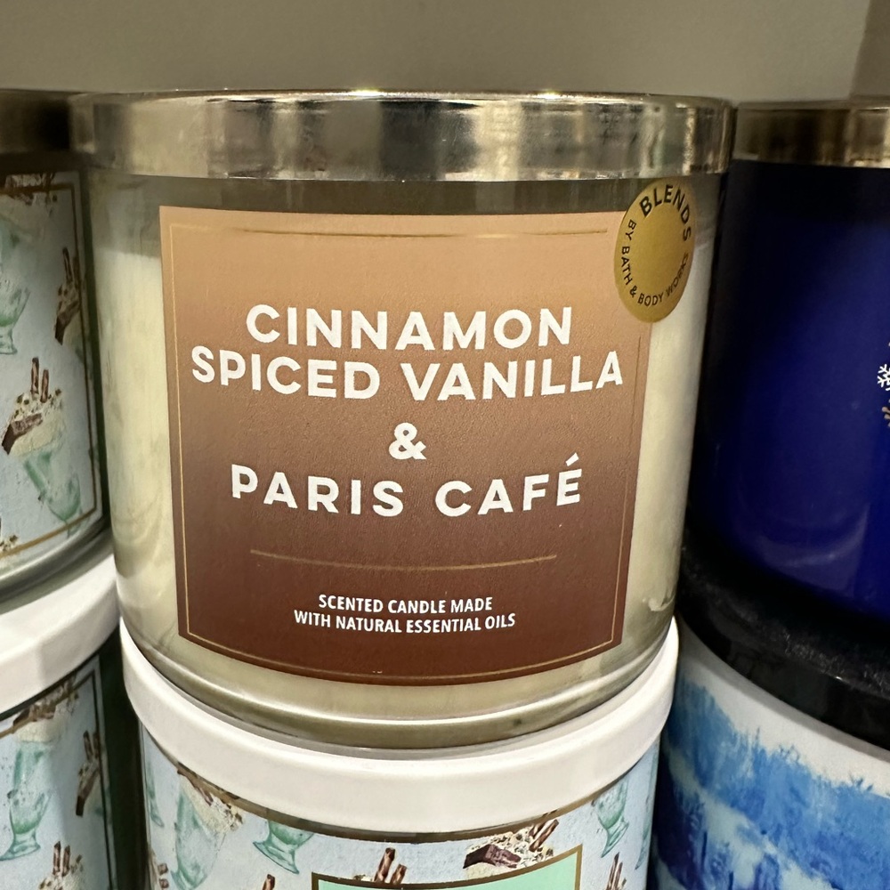 BBW Cinnamon Spiced Vanilla & Paris Cafe